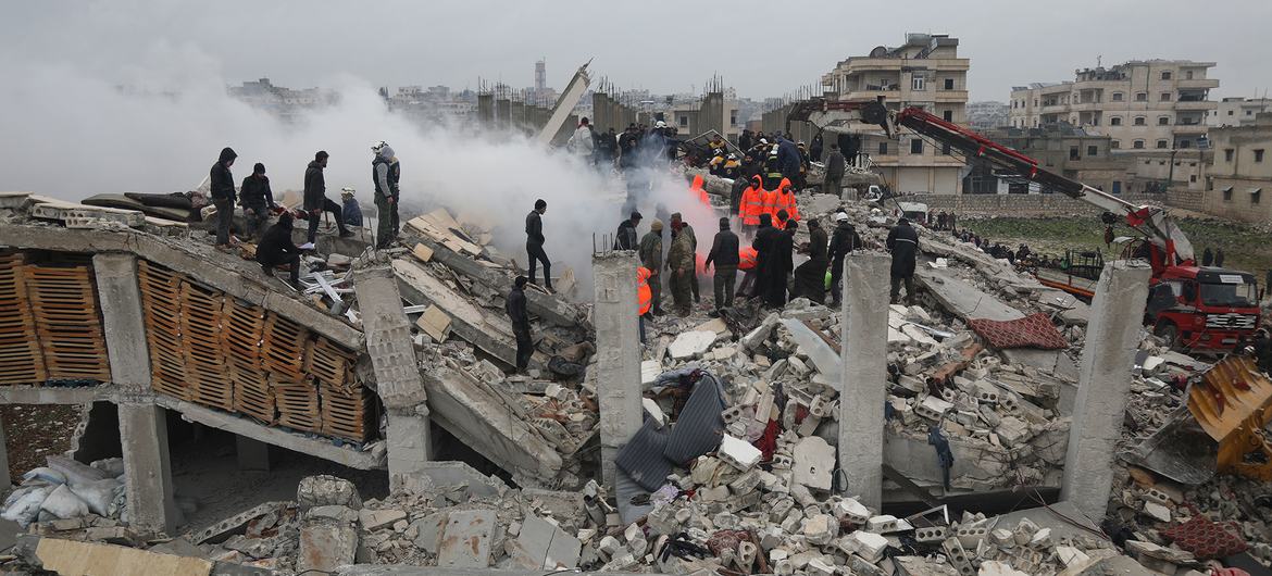 UN crisis relief: Türkiye-Syria earthquake appeal